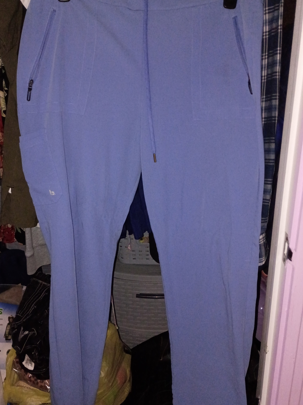 Barco Uniforms Light Blue Drawstring Scrub Joggers